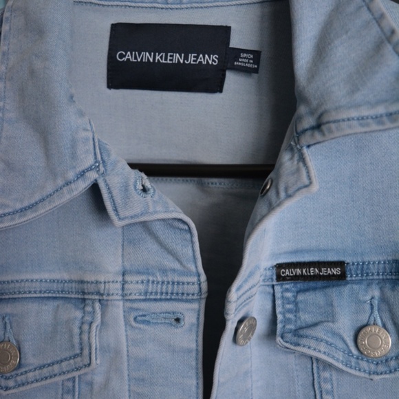 Calvin Klein Jean Jacket Size S - Picture 5 of 6